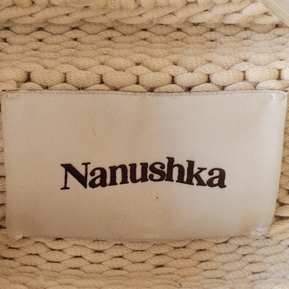 🦢 Nanushka Eria Cable Knit Zip Pullover Sweater 🦢 - Picture 14 of 14